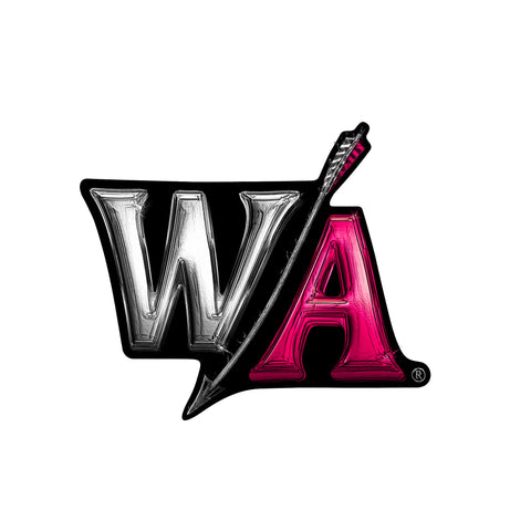 9" WA Decal | Pink