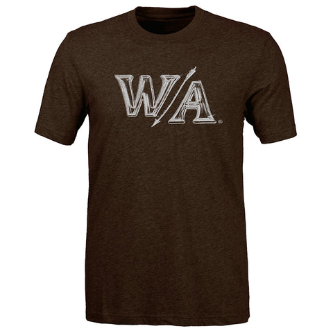 Brown Heather Tri-Blend Tee | W/A Sketch