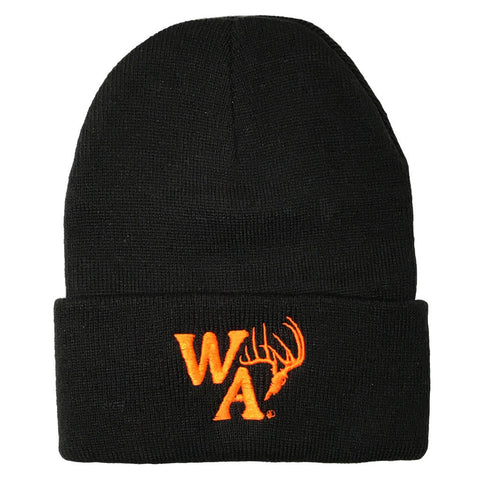 WA Rack Black with Blaze Stitch Beanie