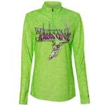 Ladies Badger Lime Pullover