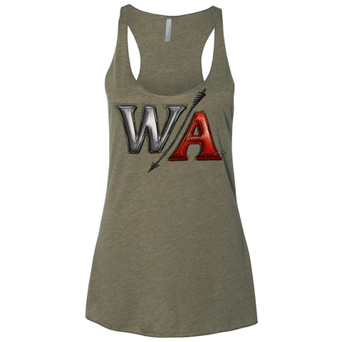 Ladies Military Tank | W/A_Red